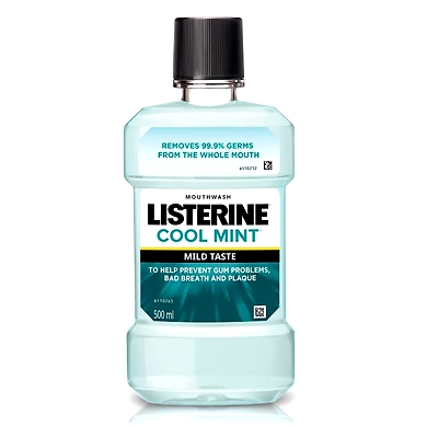 LISTERINE Cool Mint Mild Taste Mouthwash-JJ94-500ml