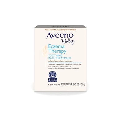 AVEENO BABY ECZEMA THERAPY SOOTHING BATH TREATMENT-JJ100-106g