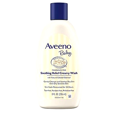 AVEENO BABY SOOTHING RELIEF CREAMY WASH-JJ103-236ml