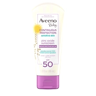 AVEENO® Baby Sunscreen Lotion with Zinc Oxide, SPF 50