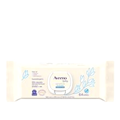 AVEENO® Baby Sensitive All Over Wipes-JJ114-1