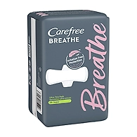 CAREFREE BREATHE™ Super Ultra Thin Pad with Wings