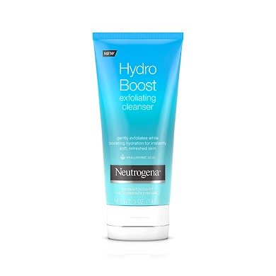 Neutrogena Hydro Boost Daily Gel Cream Exfoliating Cleanser with Hyaluronic Acid-JJ122-121g