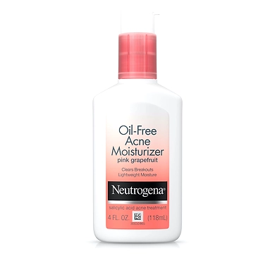 Neutrogena Oil Free Acne Wash Pink Grapefruit Facial Cleanser-JJ127-175ml