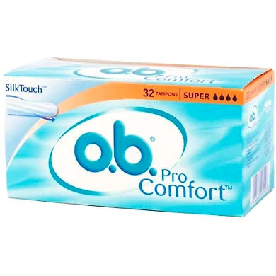 O.B ProComfort Tampons 32-JJ153-32Pack