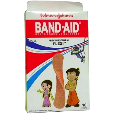 Band-Aid - Flexible Fabric-JJ158-10Nos