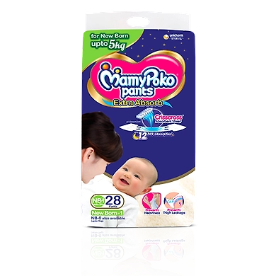 MamyPoko Pants NEW BORN-UC-4-28
