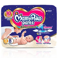 MamyPoko Pants EXTRA ABSORB SMALL