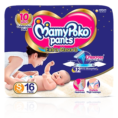 MamyPoko Pants EXTRA ABSORB SMALL-UC-8-16