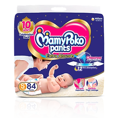 MamyPoko Pants EXTRA ABSORB SMALL-UC-11-84