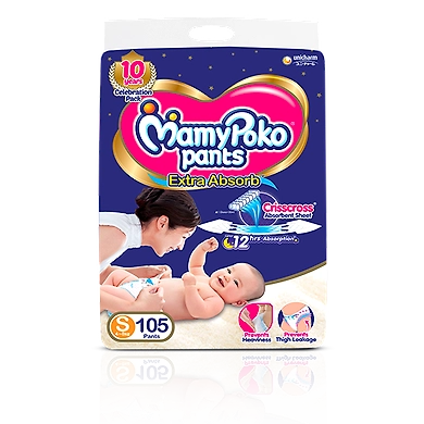 MamyPoko Pants EXTRA ABSORB SMALL-UC-12-105