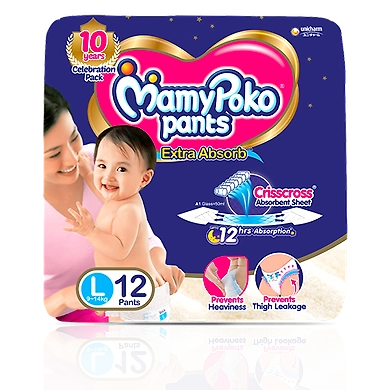 MamyPoko Pants EXTRA ABSORB LARGE-UC-25-12