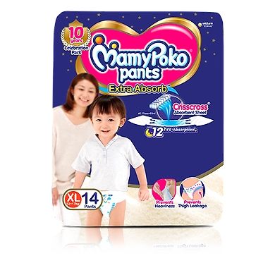 MamyPoko Pants EXTRA ABSORB EXTRA LARGE-UC-33-14