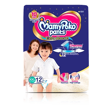 MamyPoko Pants EXTRA ABSORB EXTRA LARGE-UC-40-12