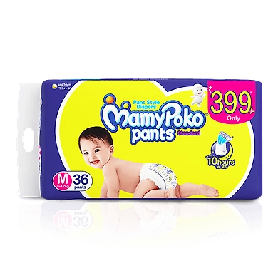 MamyPoko Pants STANDARD MEDIUM-UC-52-36