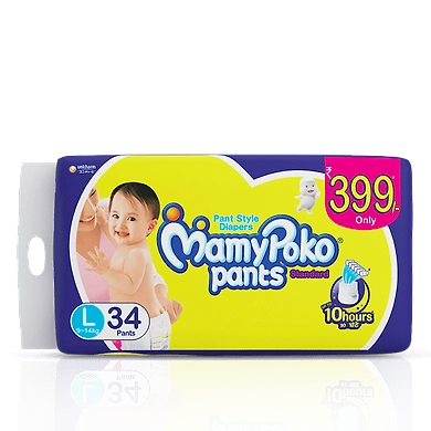 MamyPoko Pants STANDARD LARGE-UC-56-34