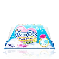 MamyPoko PURE & SOFT WIPES POP UP BOX  fragrance