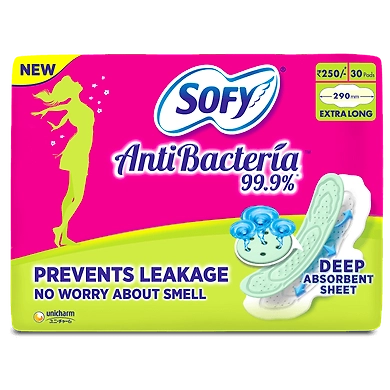 SOFY ANTIBACTERIA EXTRA LONG-UC-83-30