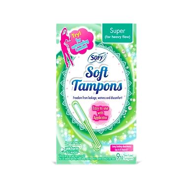 SOFY SOFT TAMPONS - SUPER-UC-91-9