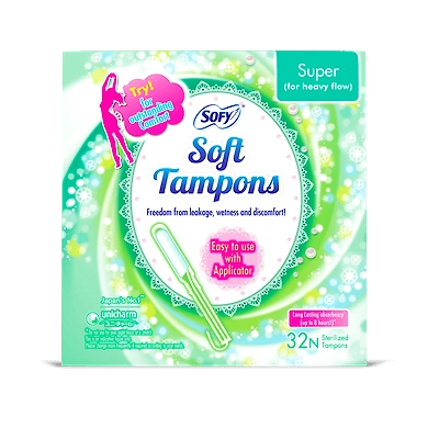 SOFY SOFT TAMPONS - SUPER-UC-92-32