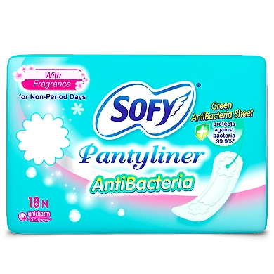 SOFY PANTYLINER ANTIBACTERIA-UC-93-18