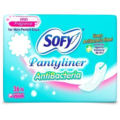 SOFY PANTYLINER ANTIBACTERIA-UC-94-36