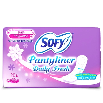 SOFY PANTYLINER DAILY FRESH-UC-95-20