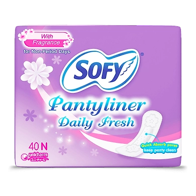 SOFY PANTYLINER DAILY FRESH-UC-96-40