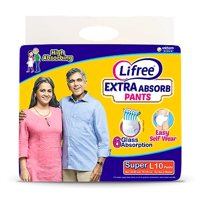 Lifree Extra absorb Pants Large-UC-100-10