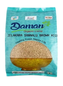 Daman Jilakara Sannalu Brown Rice 1 kg
