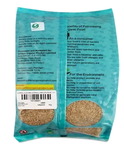 Daman Jilakara Sannalu Brown Rice 1 kg-1