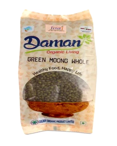 Daman Moong Green Whole 500g-1