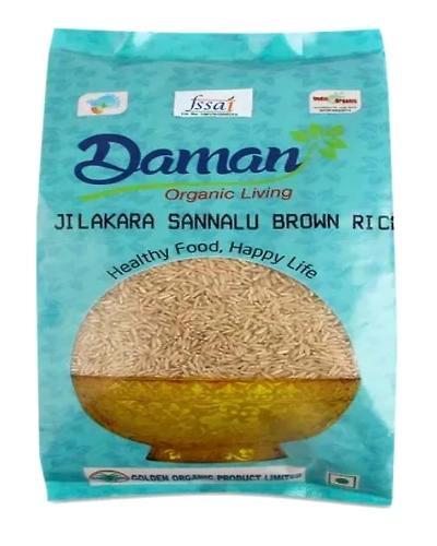 Daman Jilakara Sannalu Brown Rice 1 kg-3