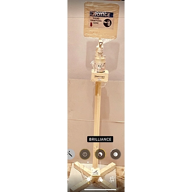 Wooden Sanatizer Dispencer-123