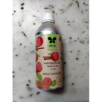 Iris Vaporizer Oil - Apple Cinnamon Fragrance Vaporizer Oil, 1 L Refill-8903664049724