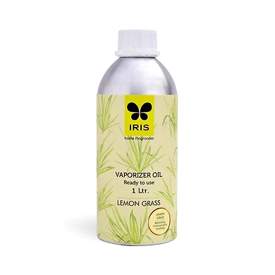 Iris Home Fragnance Reed Diffuser Oil in 1 LTR Aluminium Can - Lemon Grass-8903664049229
