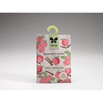 Iris Apple Cinnamon Fragrance Sachet,Brown-8903664042480