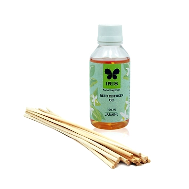 Iris Reed Diffuser Refill Pack Jasmine Fragrance 100ml-1