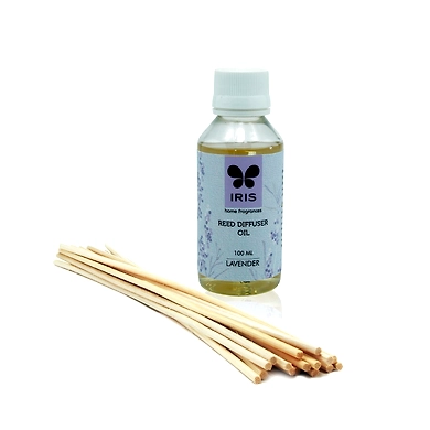 Iris Reed Diffuser Refill Pack Lavender Fragrance 100ml-1