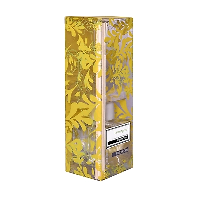 Rosemoore Yellow Lemongrass Scented Reed Diffuser - 200 ML with 10 Reed Sticks-2