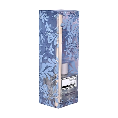 Rosemoore Blue Oud Scented Reed Diffuser - 200 ML with 10 Reed Sticks-2