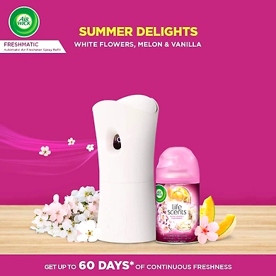 Airwick Freshmatic Refill Life Scents Summer Delights - 250 ml-8901396228004