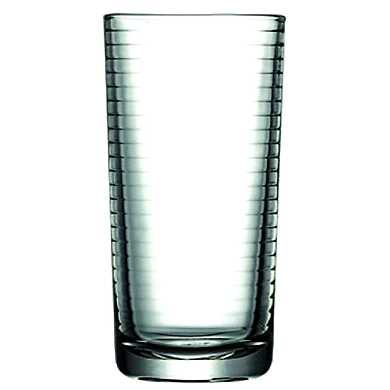 Doro Long Drink Tumbler Glass for Drinks , 260 ml, Set of 6-8693357153172