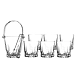 Pasabahce Karat Whisky Set of 6 Glasses &amp; 1 Ice Bucket-2-sm