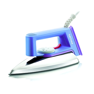 Philips HD1182 1000-Watt Teflon Coating Dry Iron-8901437001092