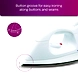 Philips HI113 1000-Watt Plastic Body PTFE Coating Dry Iron-1-sm