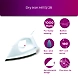 Philips HI113 1000-Watt Plastic Body PTFE Coating Dry Iron-2-sm
