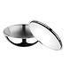 Bergner Argent Triply Stainless Steel Tasra with Stainless Steel Lid, 24 cm, 2.5 Liters, Induction Base, Silver-8904389600542-sm