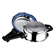 Vinod 18/8 Stainless Steel Pressure Pan with Lid-Junior (Induction Friendly)-1-sm