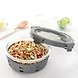 Borosil Klip-N-Store Plus 620 ml Glass Food Storage Container for Food Storage, with Air-Tight Glass Lid and Silicone Sleeve, Round, for Carrying Food and Microwave and Oven Safe-8901309230551-sm